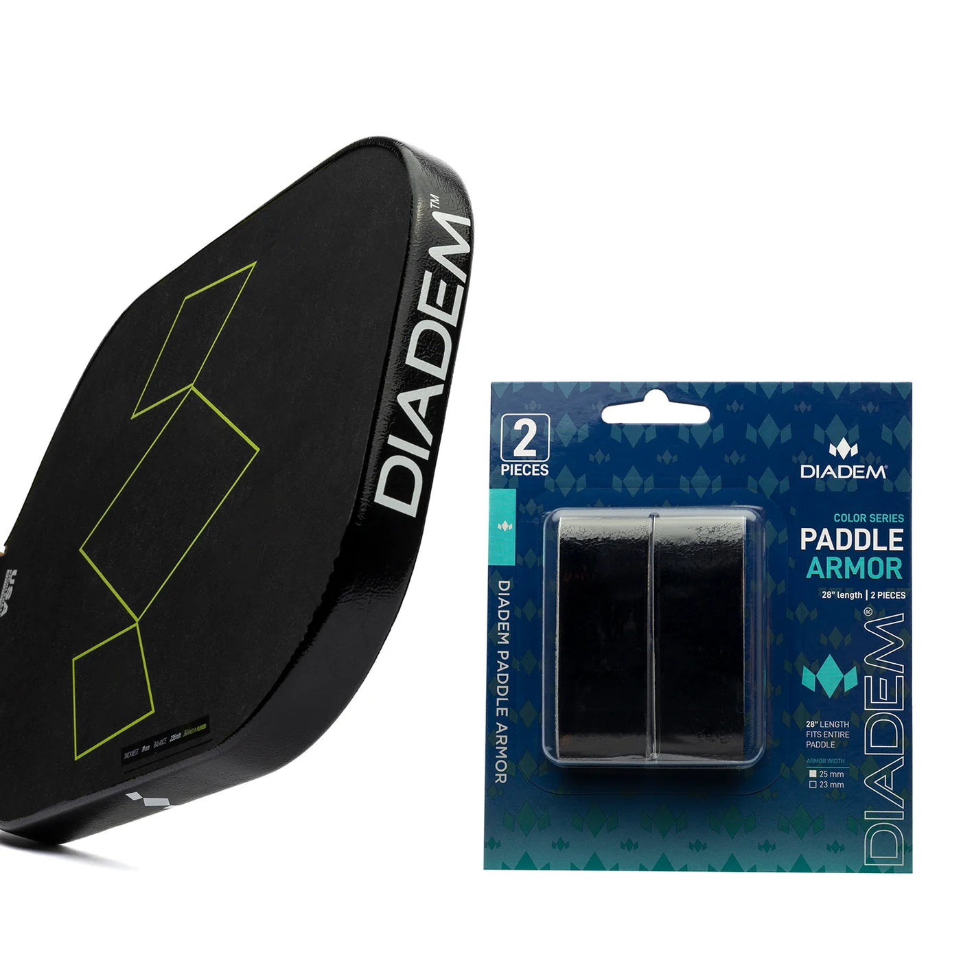 Diadem Warrior V2 Paddle Edge Tape Pickleballracket Kanttejp