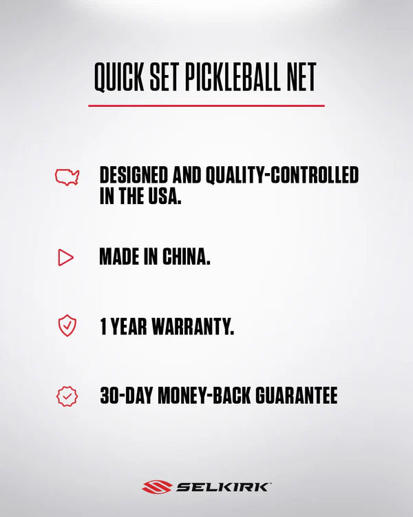 Selkirk QuickSet Net Pickleballnät