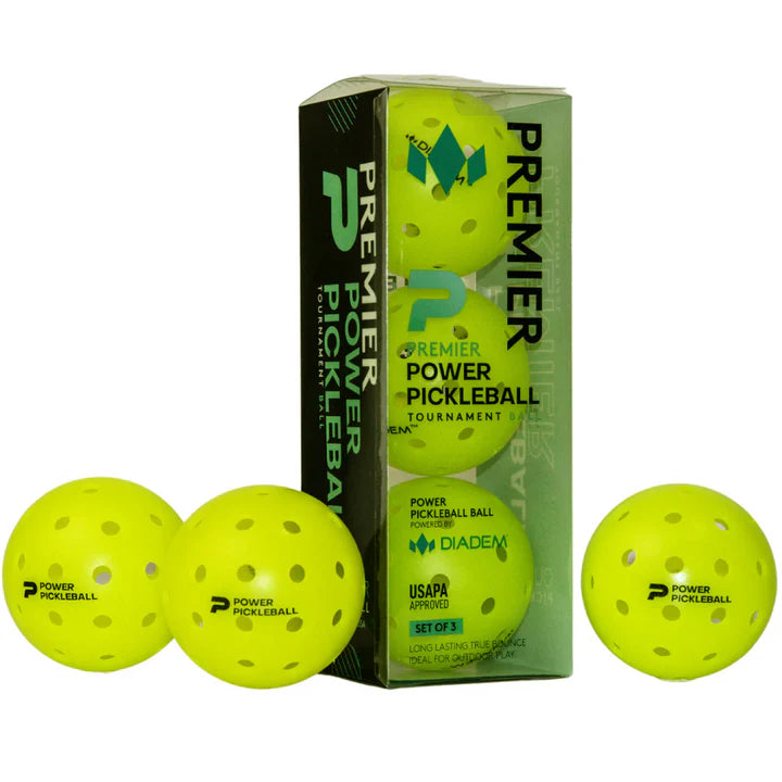 Diadem Premier Power Pickleballbollar Utomhus
