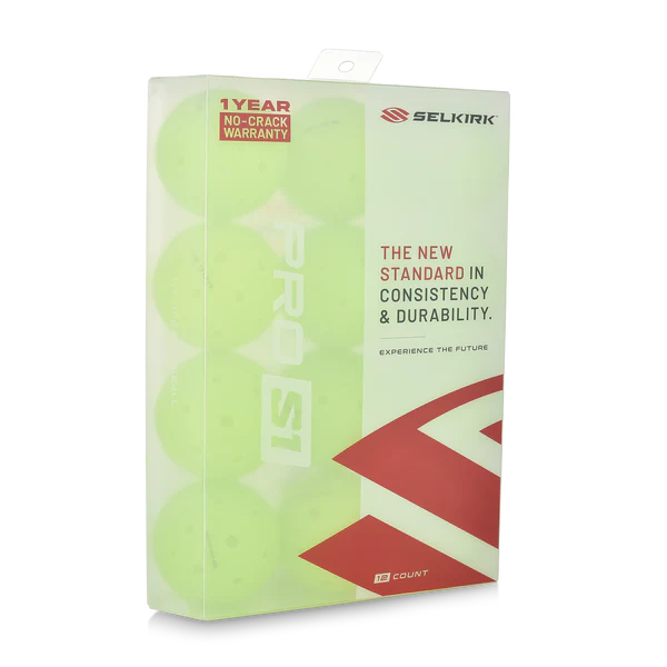 Selkirk Pro S1 Pickleballbollar 12-pack
